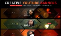 Creative YouTube Banners