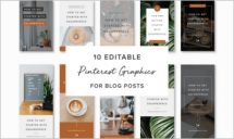 Pinterest Graphics for Blog Posts