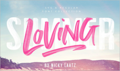 Summer Loving Font Collection