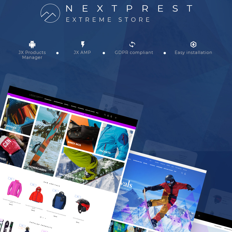 Nextprest - Extreme Store Clean Bootstrap Ecommerce PrestaShop Theme