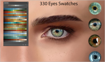 Eyes Swatches - Illustrator Add-Ons