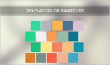 Inspire Flat Color Swatches