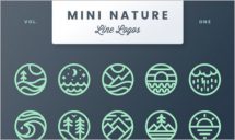 Mini Nature Line Logos