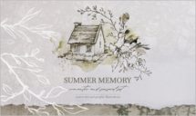 SUMMER MEMORY Watercolor set