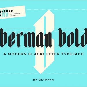 Berman Bold Blackletter Font