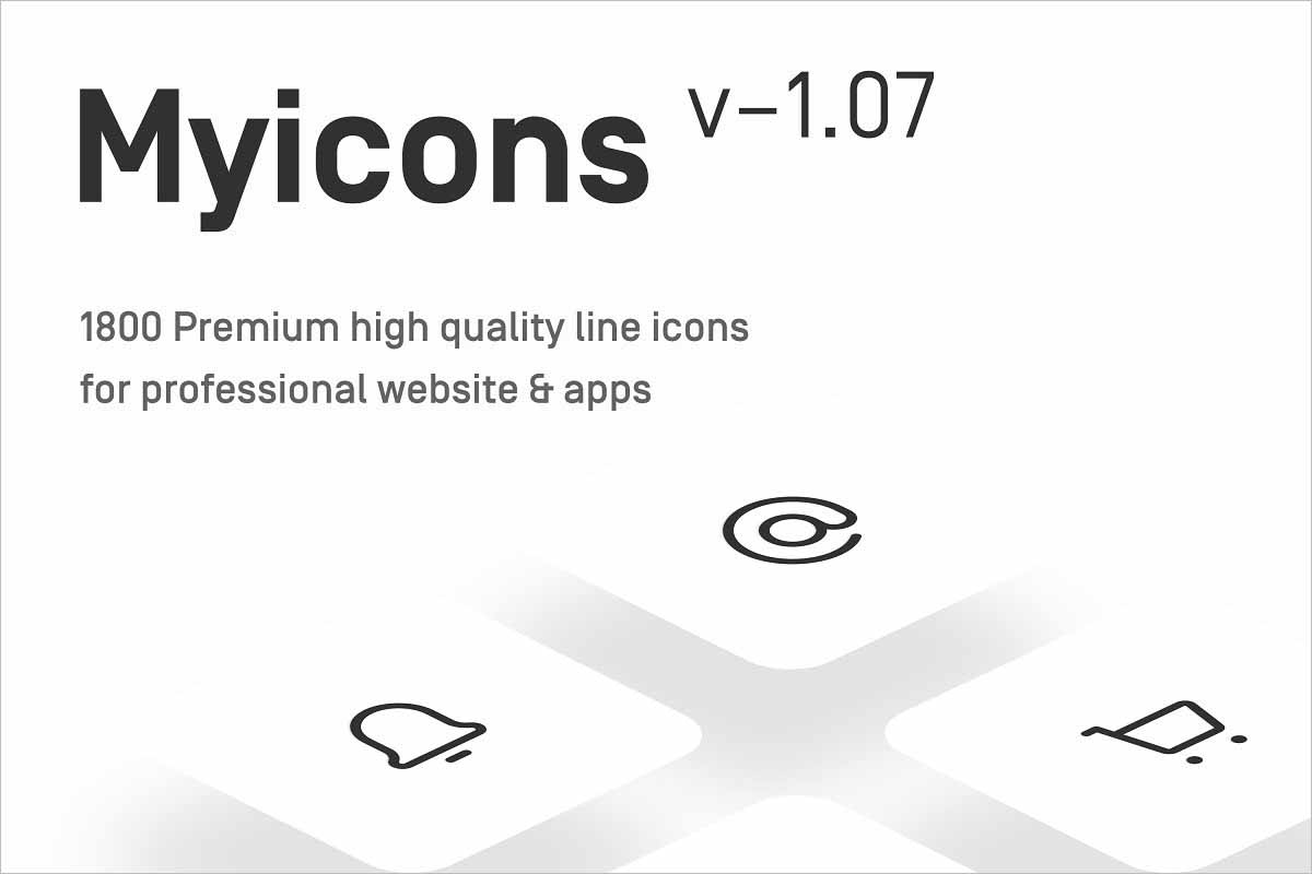 Myicons Premium Vector line Icons
