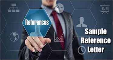 Sample Reference Letter Formats