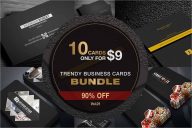 Trendy Business Cards Bundle V.1