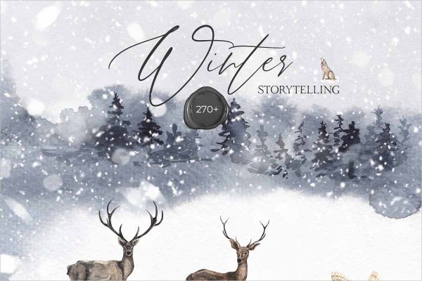 Winter Storytelling Christmas Set