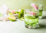 Green Cucumber Lime Drink