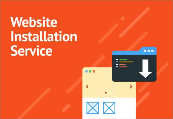 Website Installation Service - Theme Setup