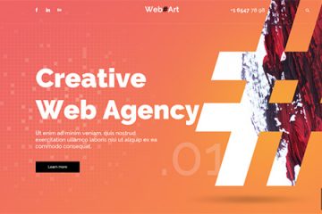 Website Mockup PSD