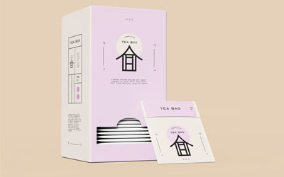 Tea Box Mockup