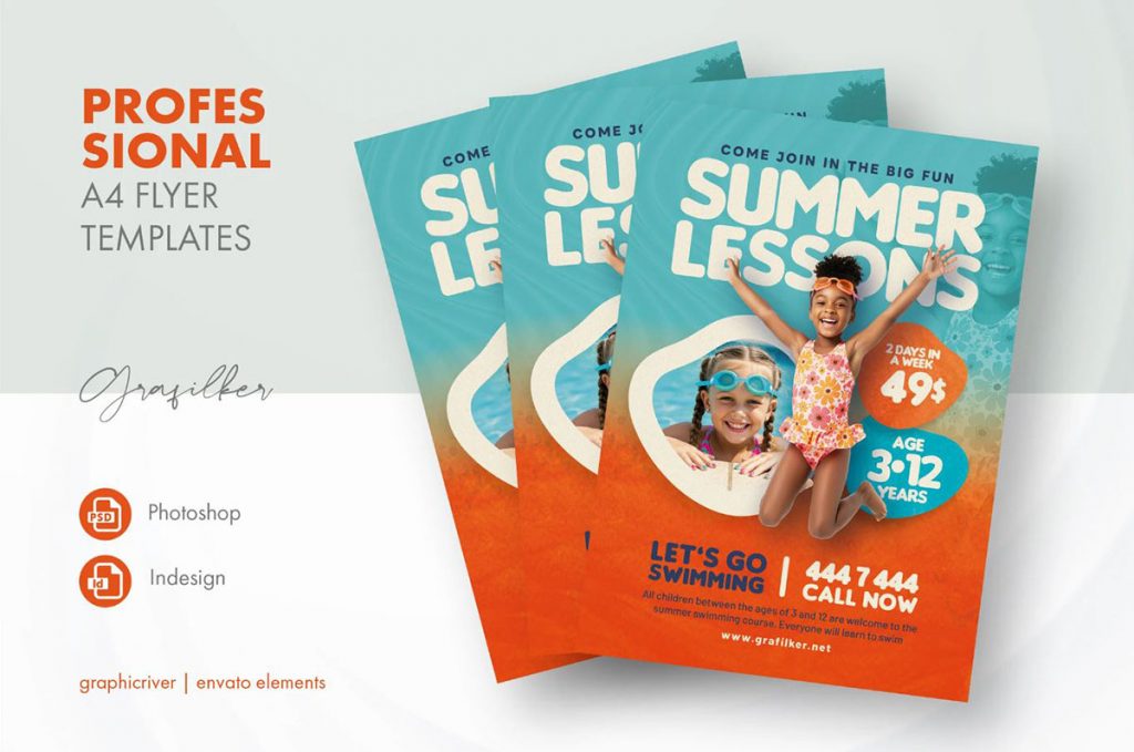 Summer Camp Flyer Templates
