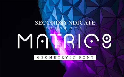 Geometric Font