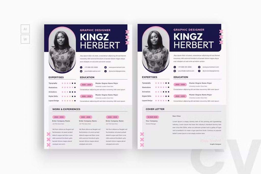 Creative Business Resume Template
