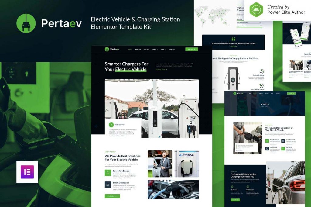 Electric Vehicle WordPress Themes