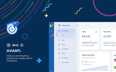 React Admin Dashboard Template