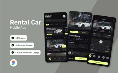Rental Car Mobile App