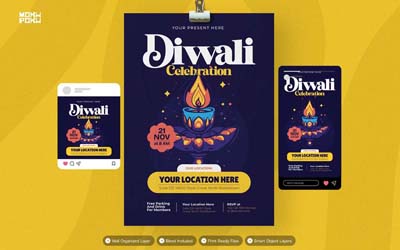 Diwali Flyer Templates