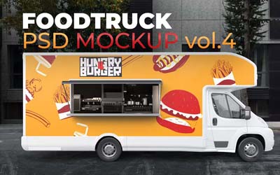 Food Truck Mockup