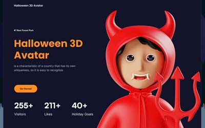 Halloween 3D Icons