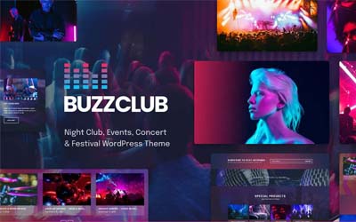 Night Club WordPress Theme
