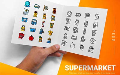 Supermarket Icons