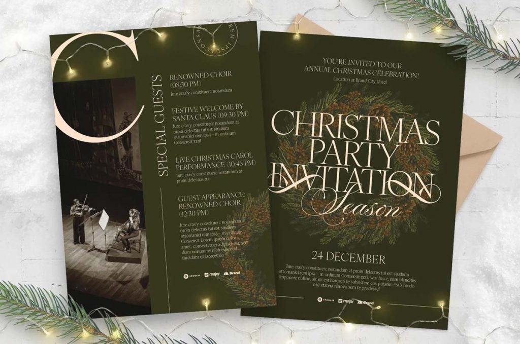 Christmas flyer