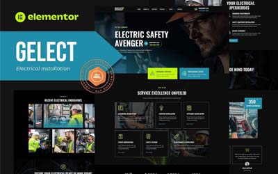 Electricial WordPress Theme