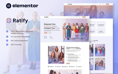 Feminine Life Coach WordPress Theme