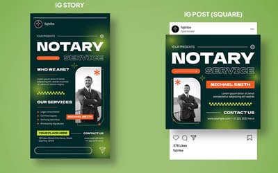 Notary Service Flyers