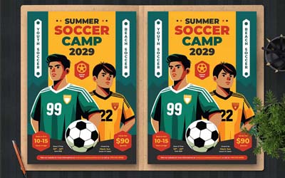 Soccer Camp Flyer
