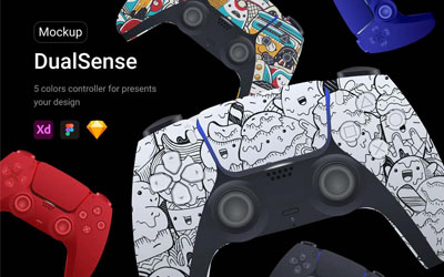 Game Controller Mockups