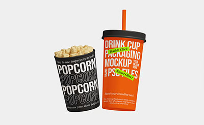 Popcorn Mockups
