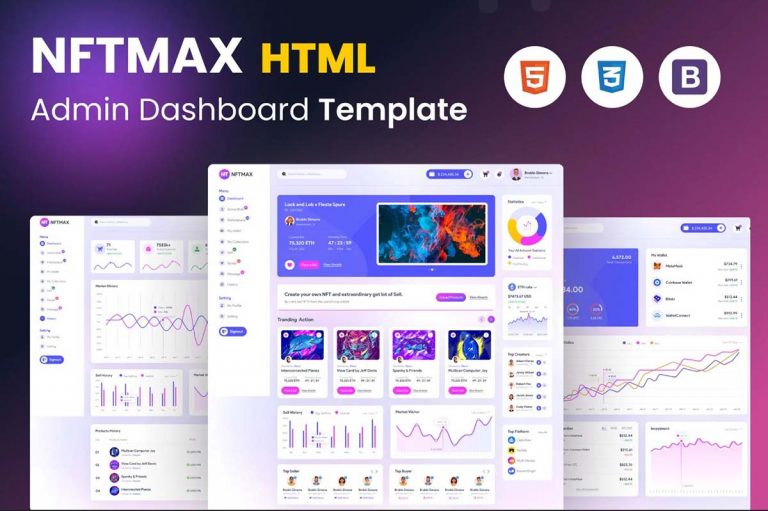 10+ Bootstrap 5 Admin Dashboard Templates – Modern UI