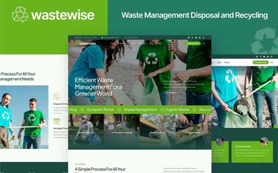 Waste Management Website Templates