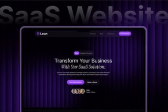 SaaS Website Templates