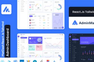 Tailwind React Admin Dashboard Template