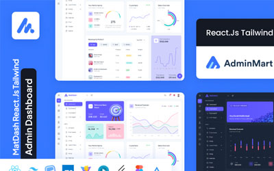 Tailwind React Admin Dashboard Template