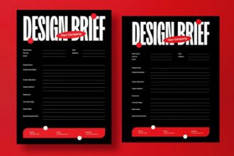 utilitarian design brief templates