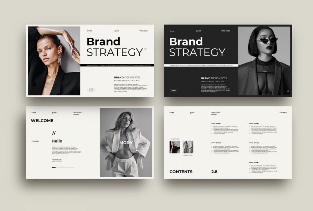 Brand Strategy Presentation Template
