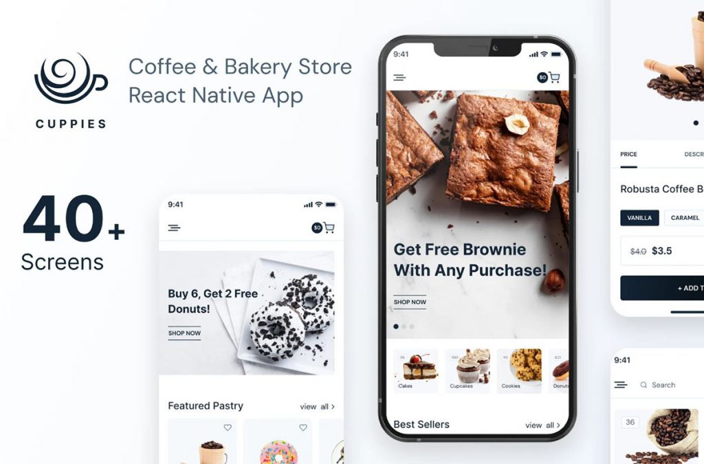 Cafe React Native App