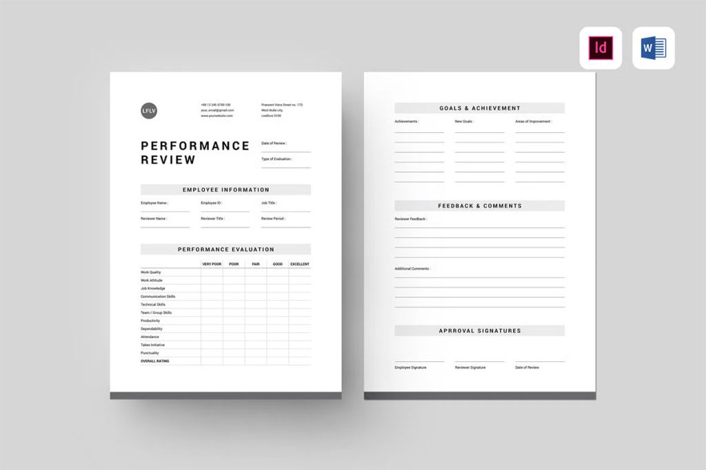 Employee Performance Review Templates