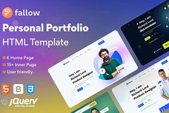 Portfolio Bootstrap Templates