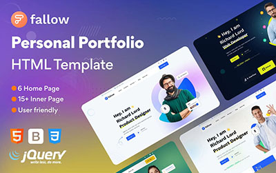 Portfolio Bootstrap Templates