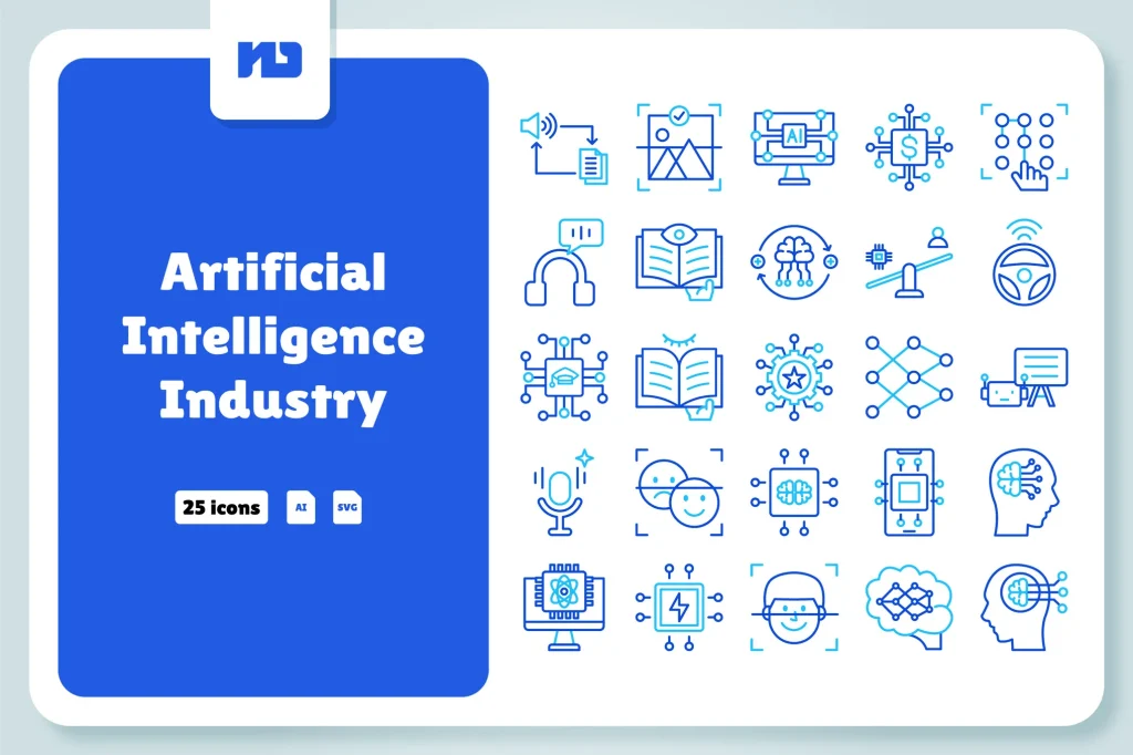 Artificial Intelligence Icons